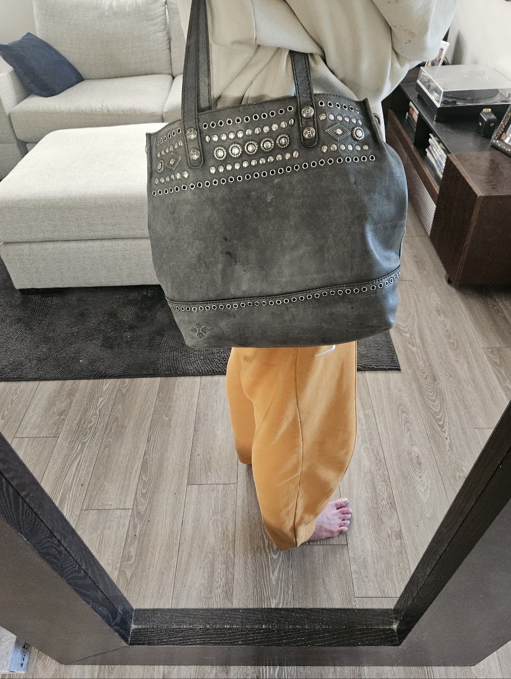 Patricia Nash Studded Leather Bag